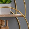 Coffee Shop Decoration Wall Mounted Shelves Without Wood Board Hanging Rack Home Storage Basket Plant Flower Holder Organizer 4