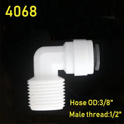S98ee350154834c70b6d8d939032924dez 1/4 "3/8" wąż rurowy RO kolano wodne/równy prosty zawór zwrotny/prosta przegroda odwrócona osmoza akwarium plastikowe szybkozłącze