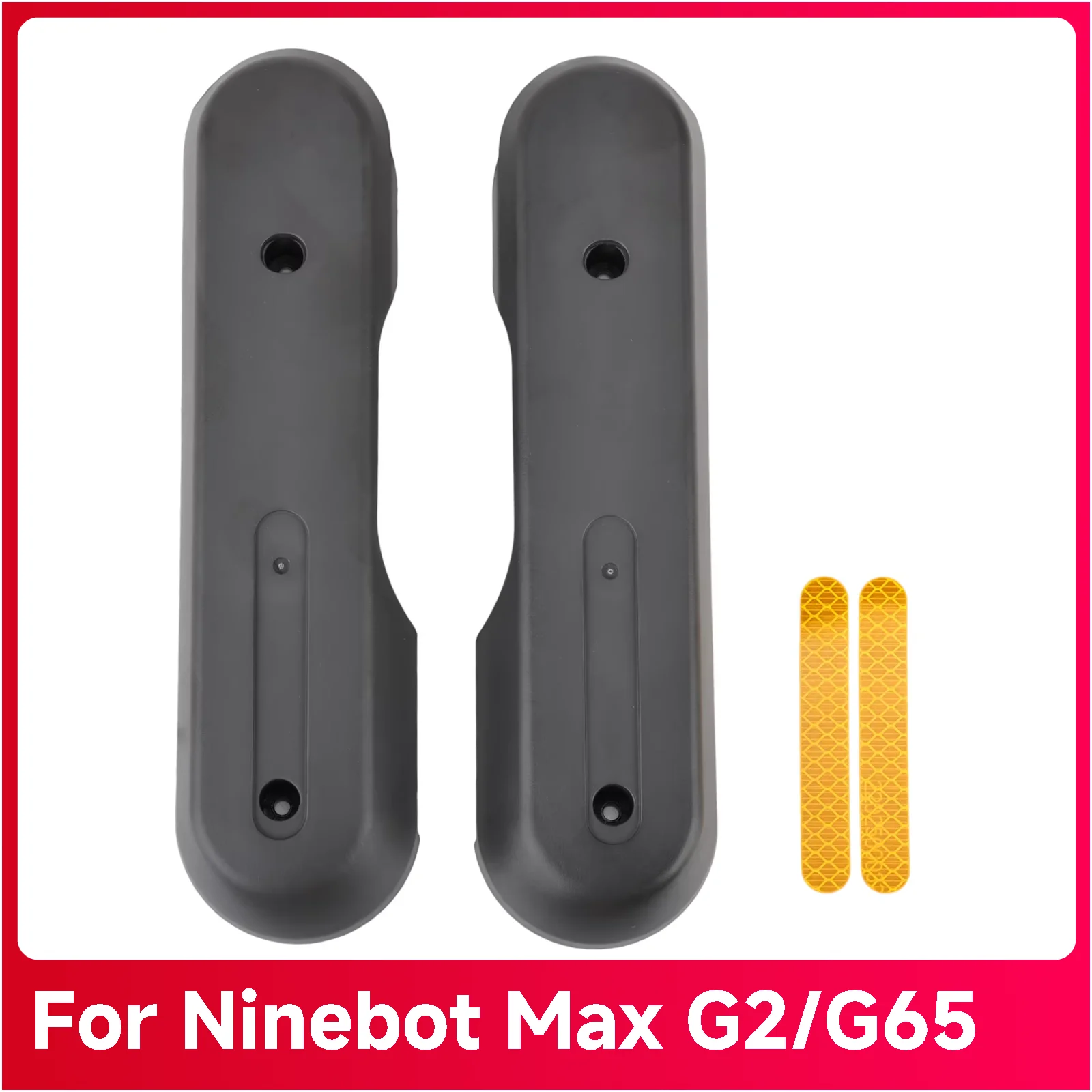 Original reflektieren der Stick/links rechts hinten dekorative Abdeckung für Ninebot Max G2 G65 Elektro roller Kicks cooter Shell Teile