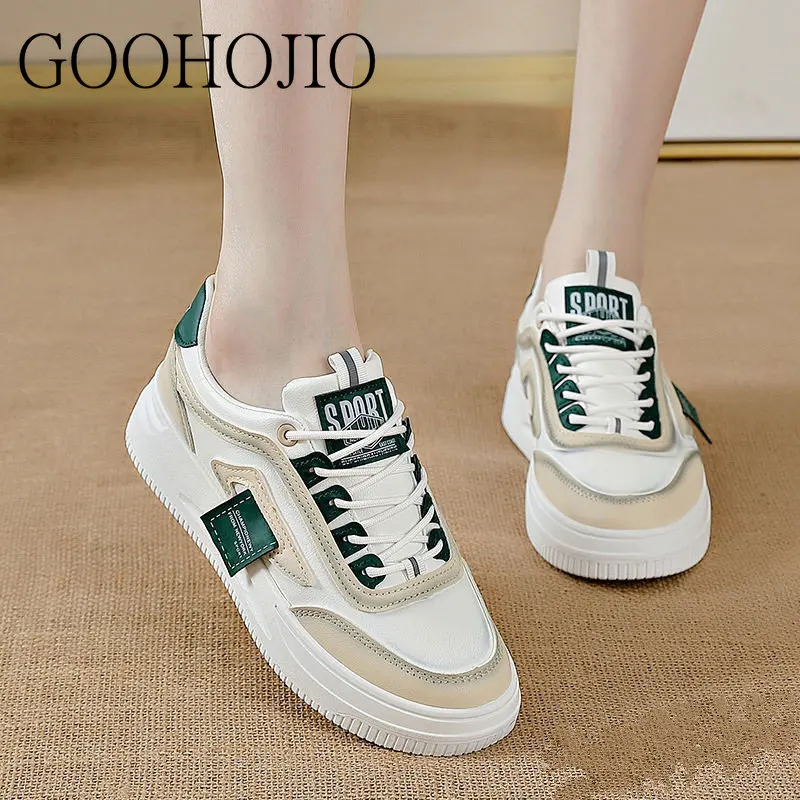 Sneakers Mesh College Style Women Shoes Women Vulcanize Shoes Light Casual Designer Shoes Women Comfortable Lace-Up Breathable