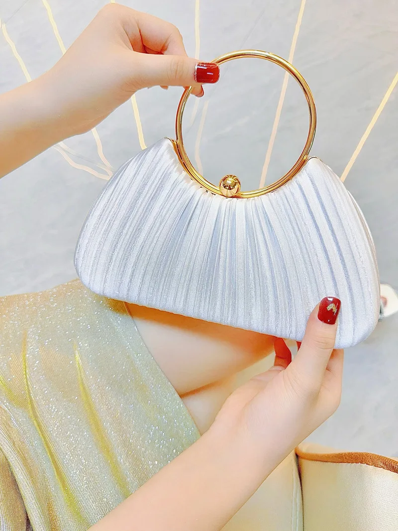 

Женская шелковая приблизительная сумка, элегантная сумка через плечо, свадебный подарок для невесты, Ранняя сумка, винтажные сумки, Роскошный дизайнерский вечерний клатч