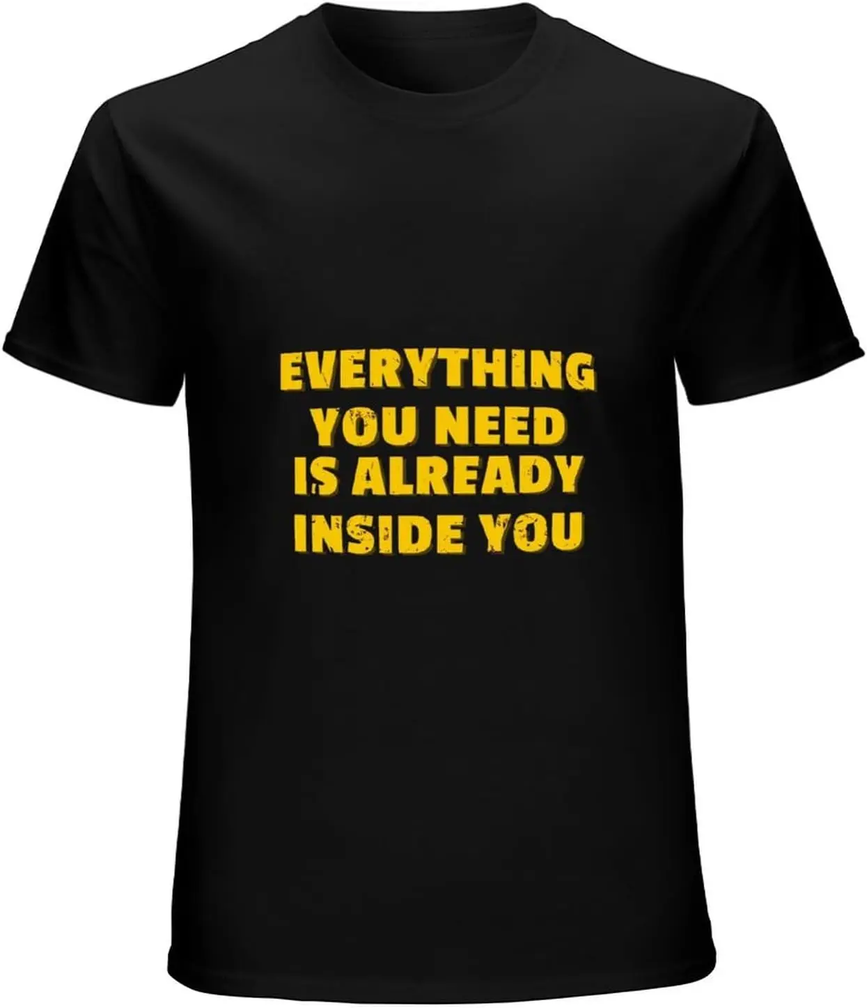 

Классические вдохновляющие мотивационные футболка с цитатами футболки с круглым вырезом и коротким рукавом