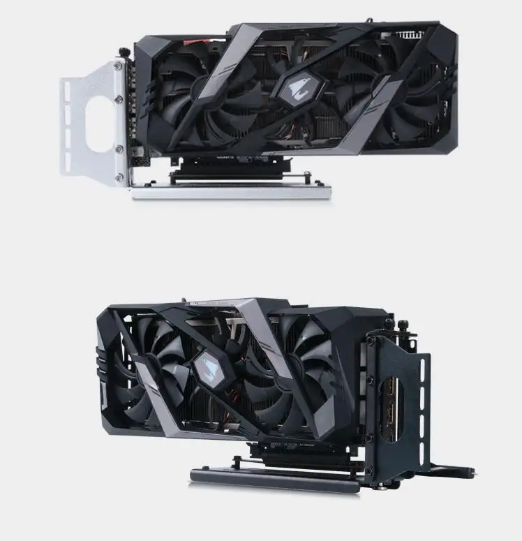 High-Speed PCI-E 3.0 Riser Cable Extender for PC Graphics Cards - 16x GPU Riser with Vertical Kit for ATX Chassis Description Image.This Product Can Be Found With The Tag Names Computer Cables Connecting, Computer Peripherals, PC Hardware Cables Adapters, Riser pcie
