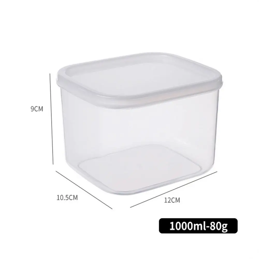 1/2/4PCS Fresh-keeping Boxes Set Refrigerator Sealed Container Food Storage Side Dish Box Microwave Heating Meat Special 4