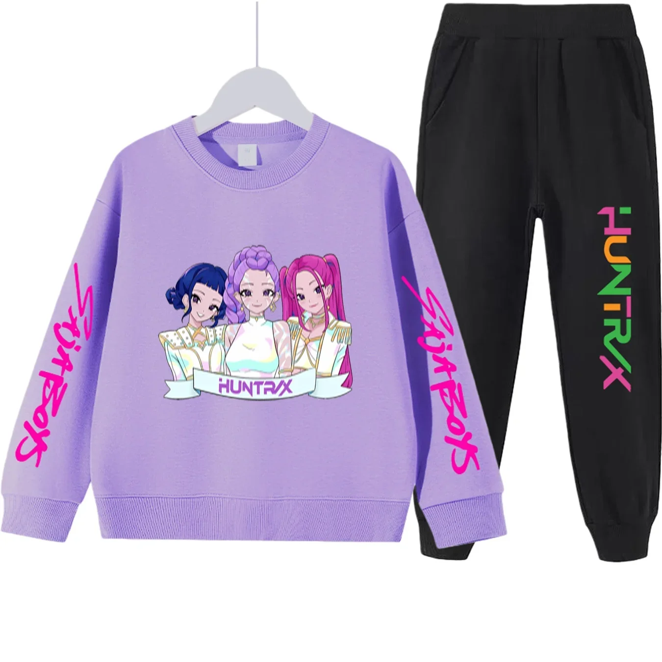 Tenue légère et chaude pour enfants, chasseurs de démons KPop 2025, pour printemps Y2k, ropa de niña/vêtements pour filles