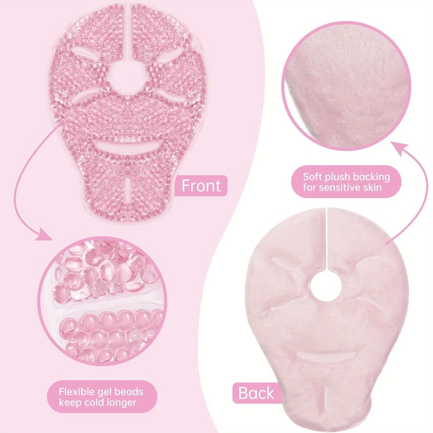 Large Size Hot Cold Breast Therapy Pads Breast Ice Pack Cooling Breast Gel Pads Breastfeeding Essentials and Postpartum Recovery