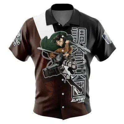 Hisoka V2 Phantom Troupe Hunter X Hunter Button Up Hawaiian ShirtMen's Japanese Casual Shirt Summer Parent-child Wear 6