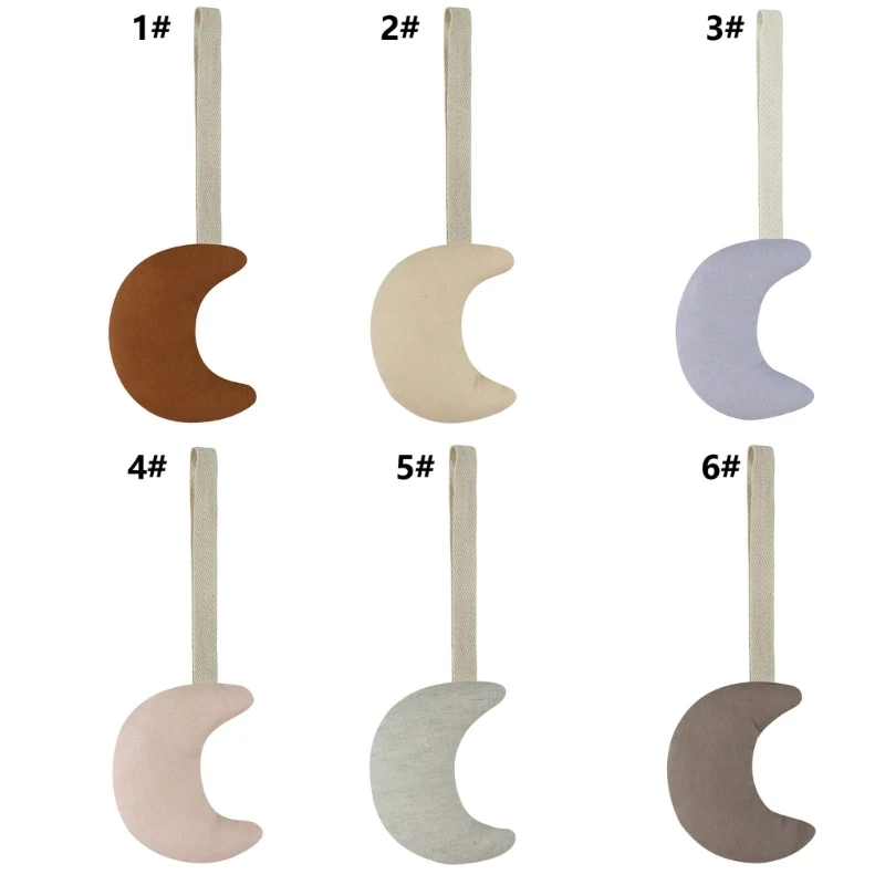 

Зажим для детской соски-цепочки, подвеска из мягкого хлопка в форме луны, держатель для пустышки, декор, соска-пустышка, для