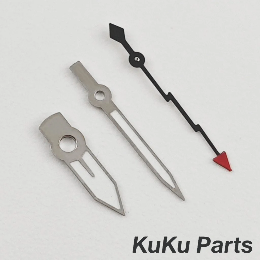 Green Super Luminous Lightning Second Hand for Watches - Precision Needle Pointer Parts