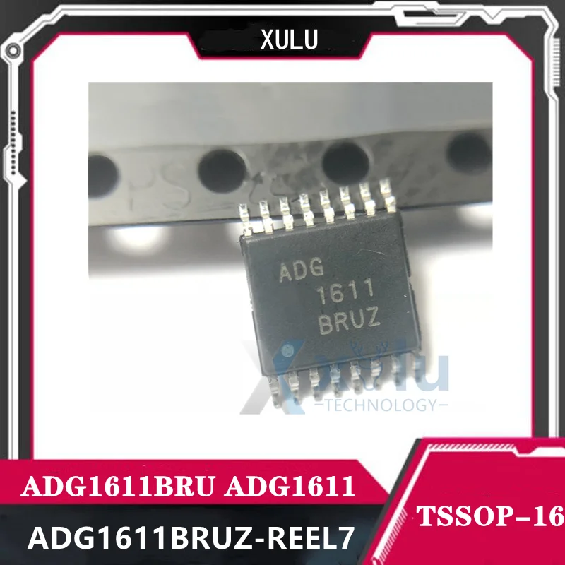 Adg1611Bruz-Reel7 Muslimate Adg1611Bru Adg1611 Interfaccia A 4 Circuiti Interruttore Analogico Multiplexer 1.1 Ohm Tssop-16