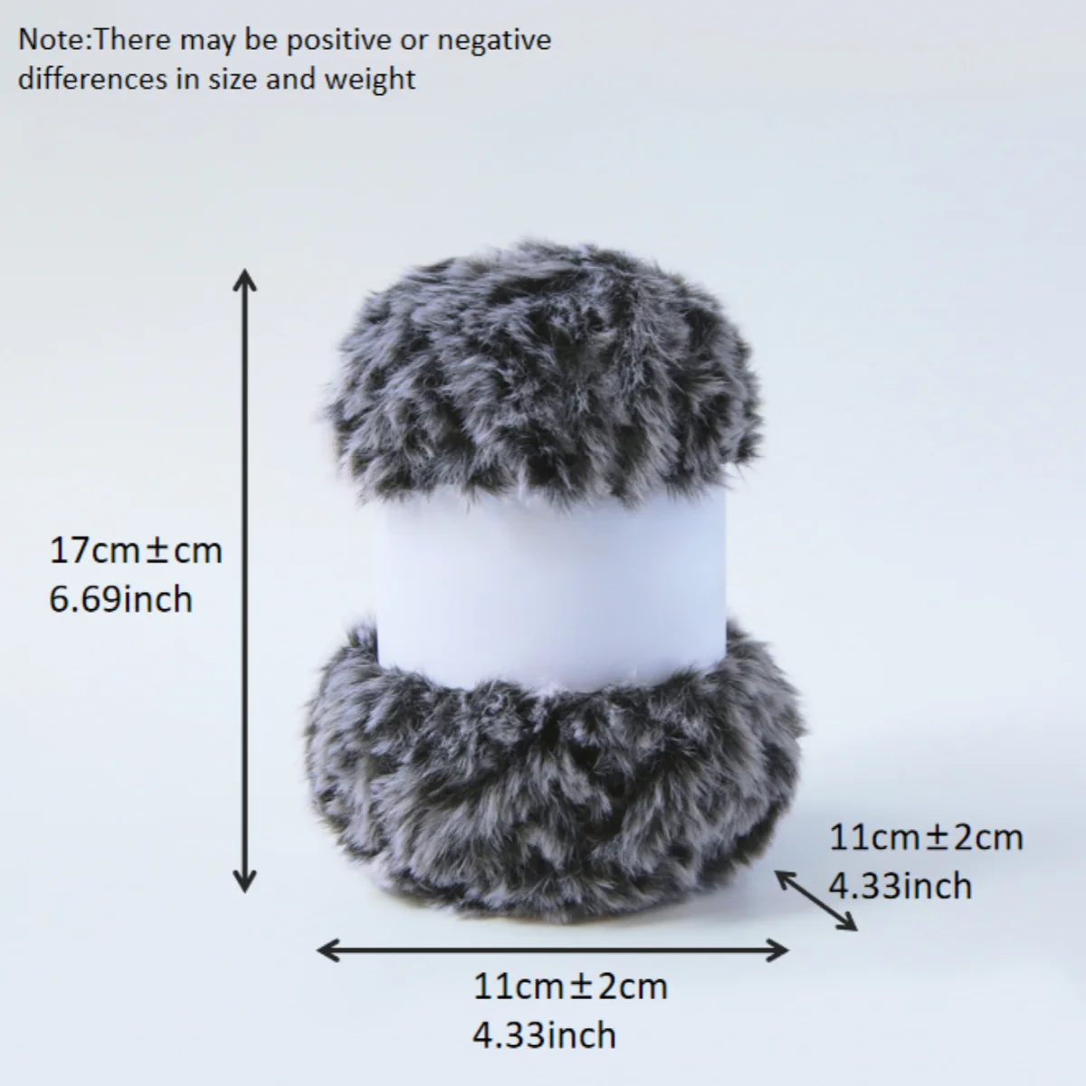 100g/Roll Faux Fur Yarn Mink Wool Yarn Cashmere For Hand Knitting Crochet Sweater Thread Clothes Scarf Fluffy Mink Yarn Warm 6