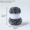 100g/Roll Faux Fur Yarn Mink Wool Yarn Cashmere For Hand Knitting Crochet Sweater Thread Clothes Scarf Fluffy Mink Yarn Warm 6