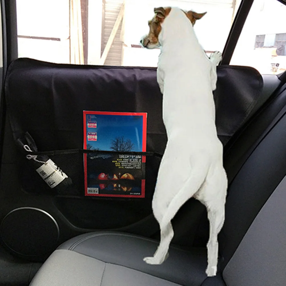 2 Pcs Car Window Guard Door Panel Covers Dogs Accessories Automotive Puppy Protector Mats Indoor