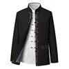 Tang Suit (top + Pants) Spring and Autumn Elderly People Door Flaperon Embroidery Father Men's Hanfu Chinese Style Suit 3