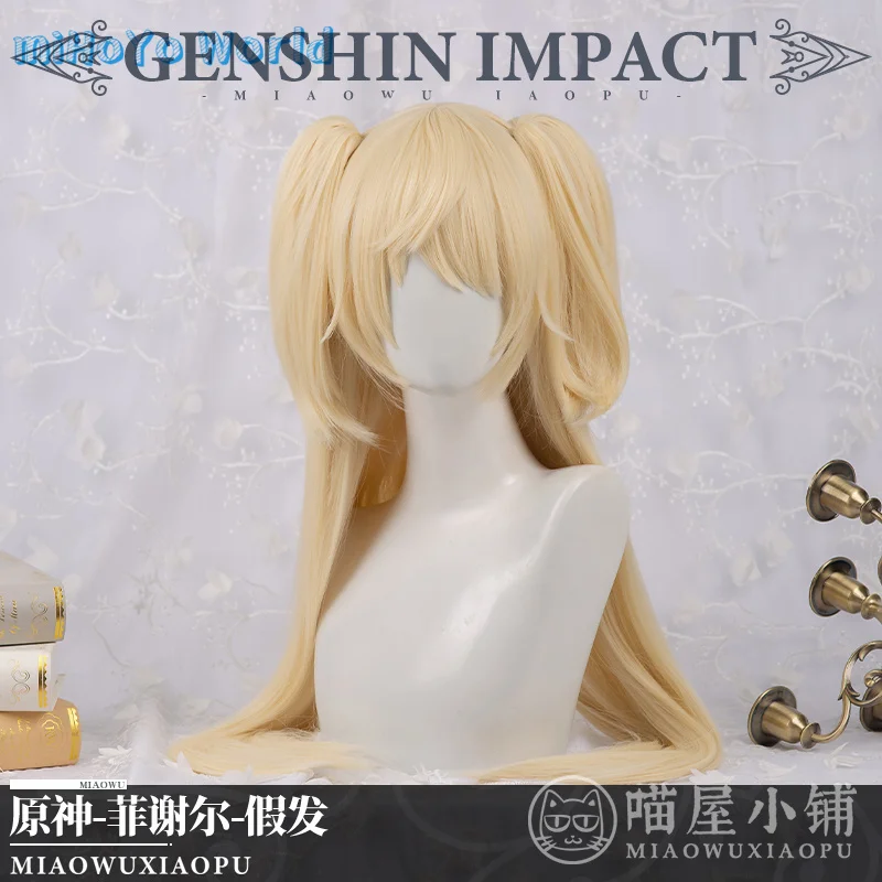 

MiHoYo Game Genshin Impact Fischl Wig Long Part Mullet Hair Wig Human Fischl Cosplay Hair Props Comic Con Birthday Xmas Gifts