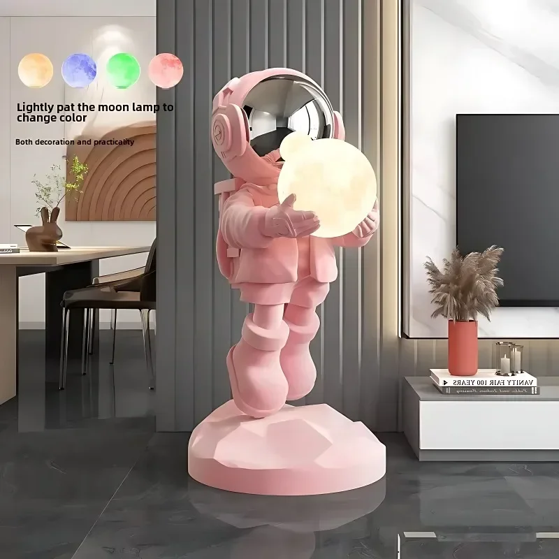 Astronaut Sculpture Astronaut Large Floor-standing Living Room Decoration Indoor Home Statue Decoration 6