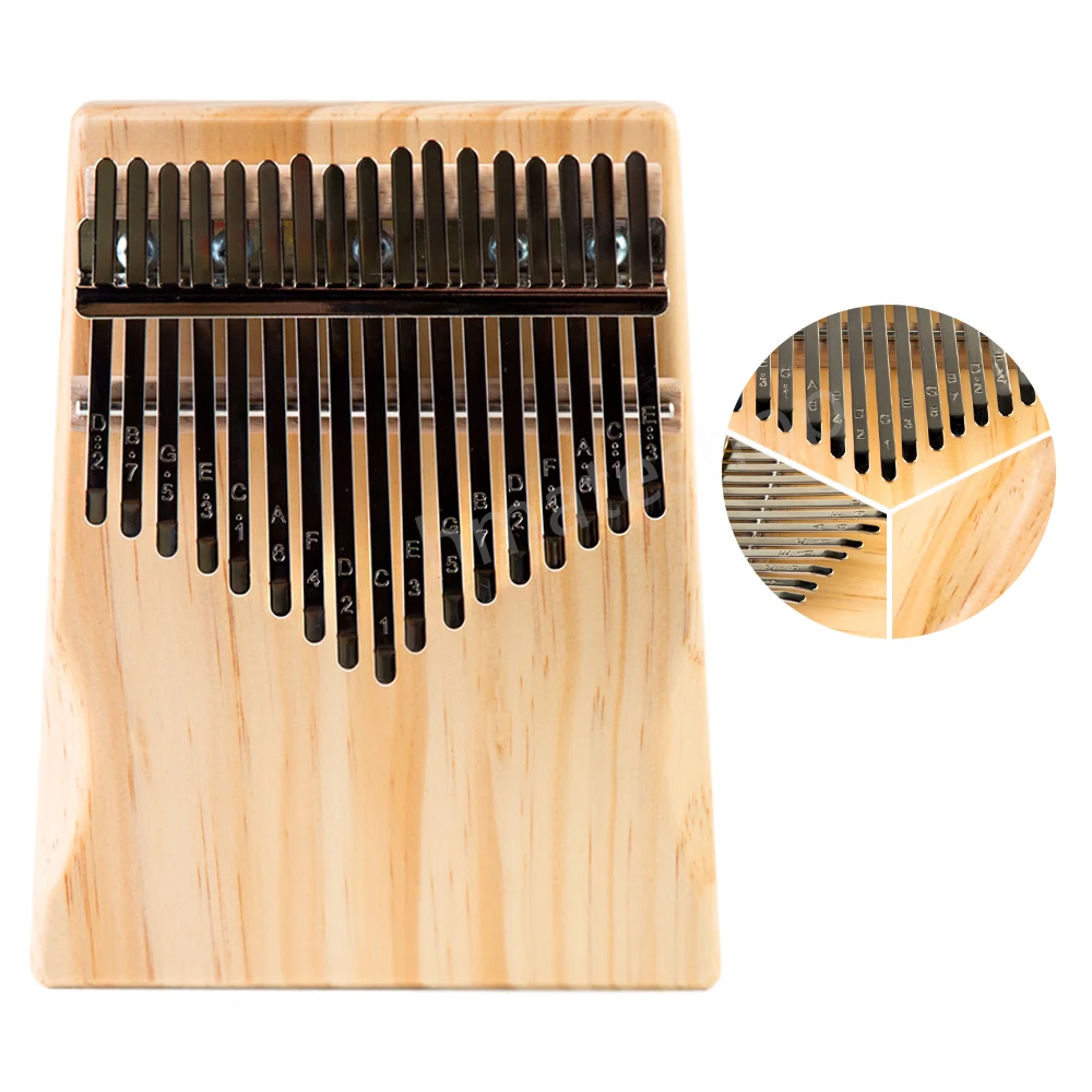 

17 Key Kalimba Thumb Piano Finger Sanza Mbira High-Quality Pine Wood Body Keyboard Musical Instrument for Kids Beginner Gift
