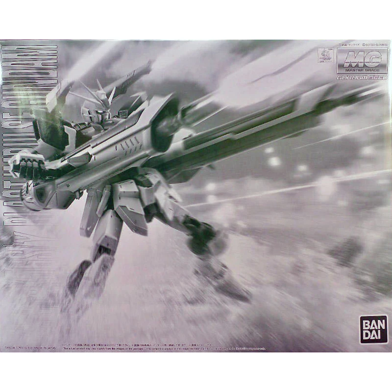 

Original Bandai Gundam Anime Figure PB Limit MG 1/100 ZGMF-X56S/Y Blast Impulse Gundam Assembling Model Anime Action Figures Toy