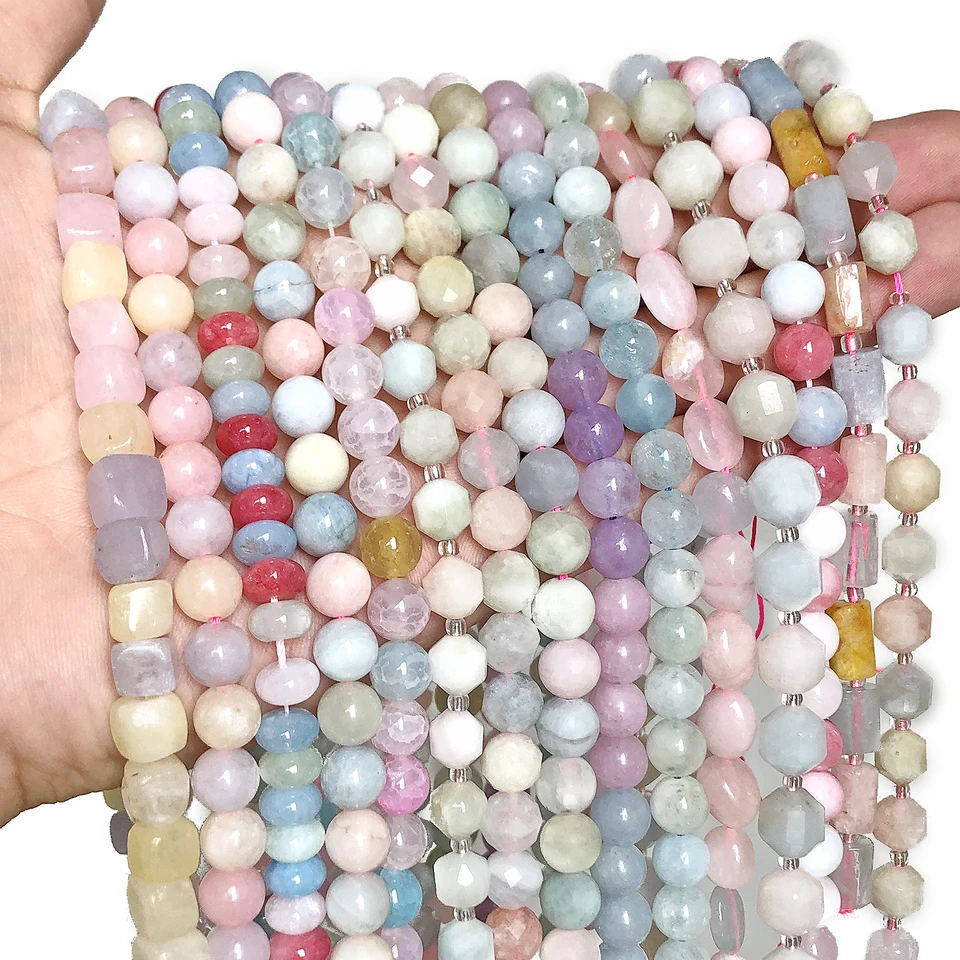 Bracciale In Pietra Di Luna E Morganite - Della Rovere - Foto 9