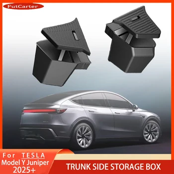 Tesla Car Trunk Side Storage Box Cover 1