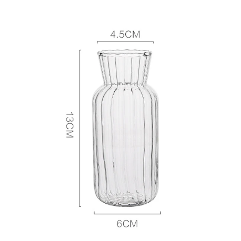 Nordic Creative Transparent Hydroponic Terrarium Vase