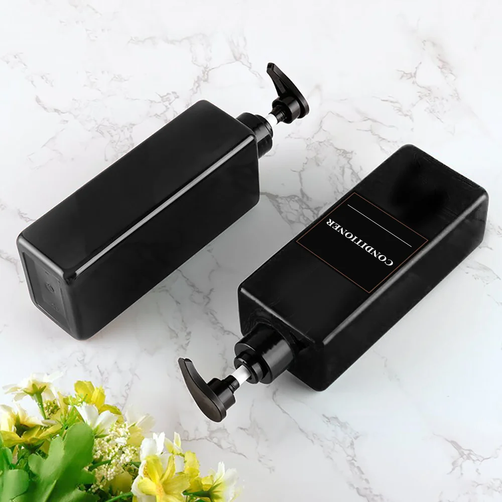 Bathroom Soap Dispenser Reusable Hand Pump Dispenser Bottle Bathroom Shower Gel Shampoo Bottle Container 3PCS 17.6 UK FL OZ soap dispenser shampoo dispenser soap dispenser bottle