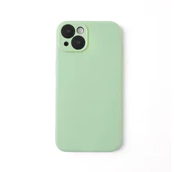 Luxury Liquid Silicone iPhone Case - Premium Protection Cover for iPhone 12 Mini (Green)