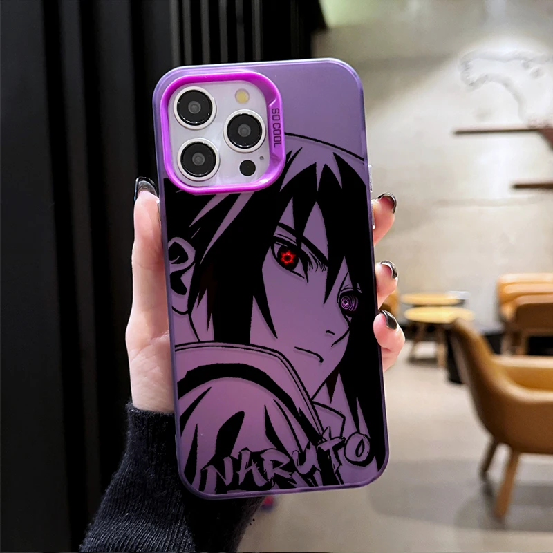Anime Naruto Uchiha Sasuke Cool Phone Case Cover