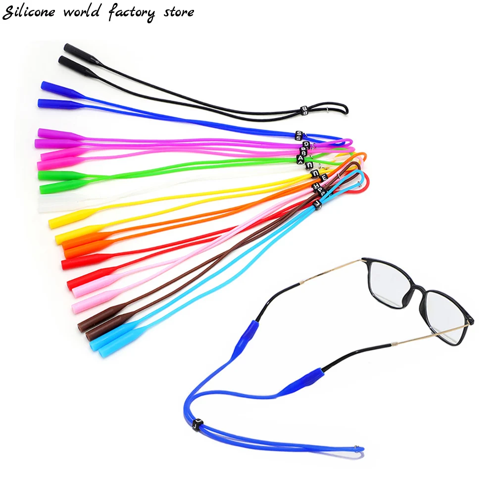 SiliconeworldAdjustableSiliconeEyeglassesStrapsSunglassesString