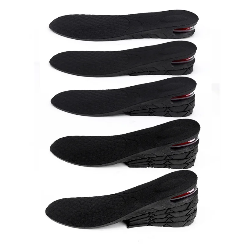 

3-9cm Invisible Height Increase Insole Cushion Height Adjustable Shoe Heel insoles Insert Taller Support Absorbant Foot Pad