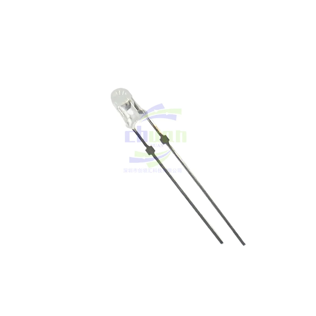 화이트 화이트 LED T-1 스루 홀 하이라이트 LED, NSPW310BS F3, 3mm, 10 개