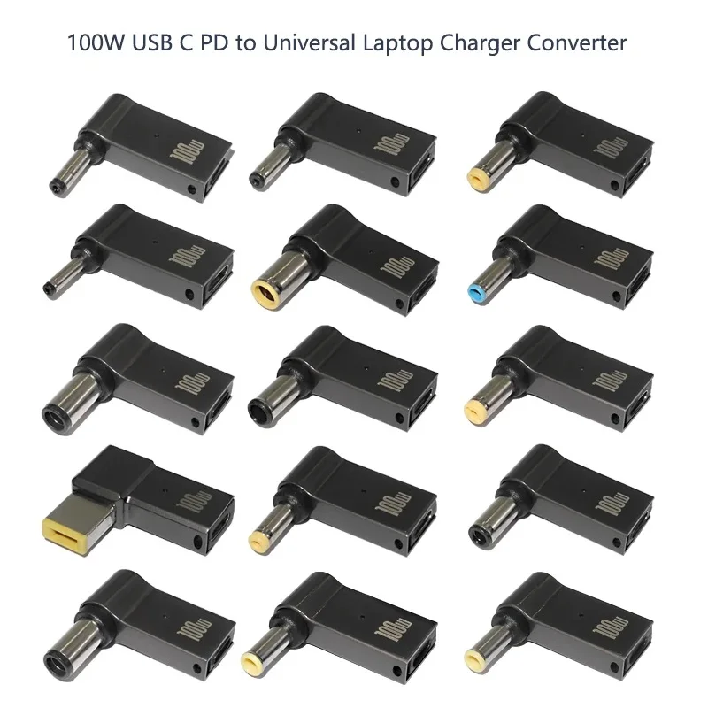 100W USB Type C Fast Charging Adapter Plug Connector Universal USB C 