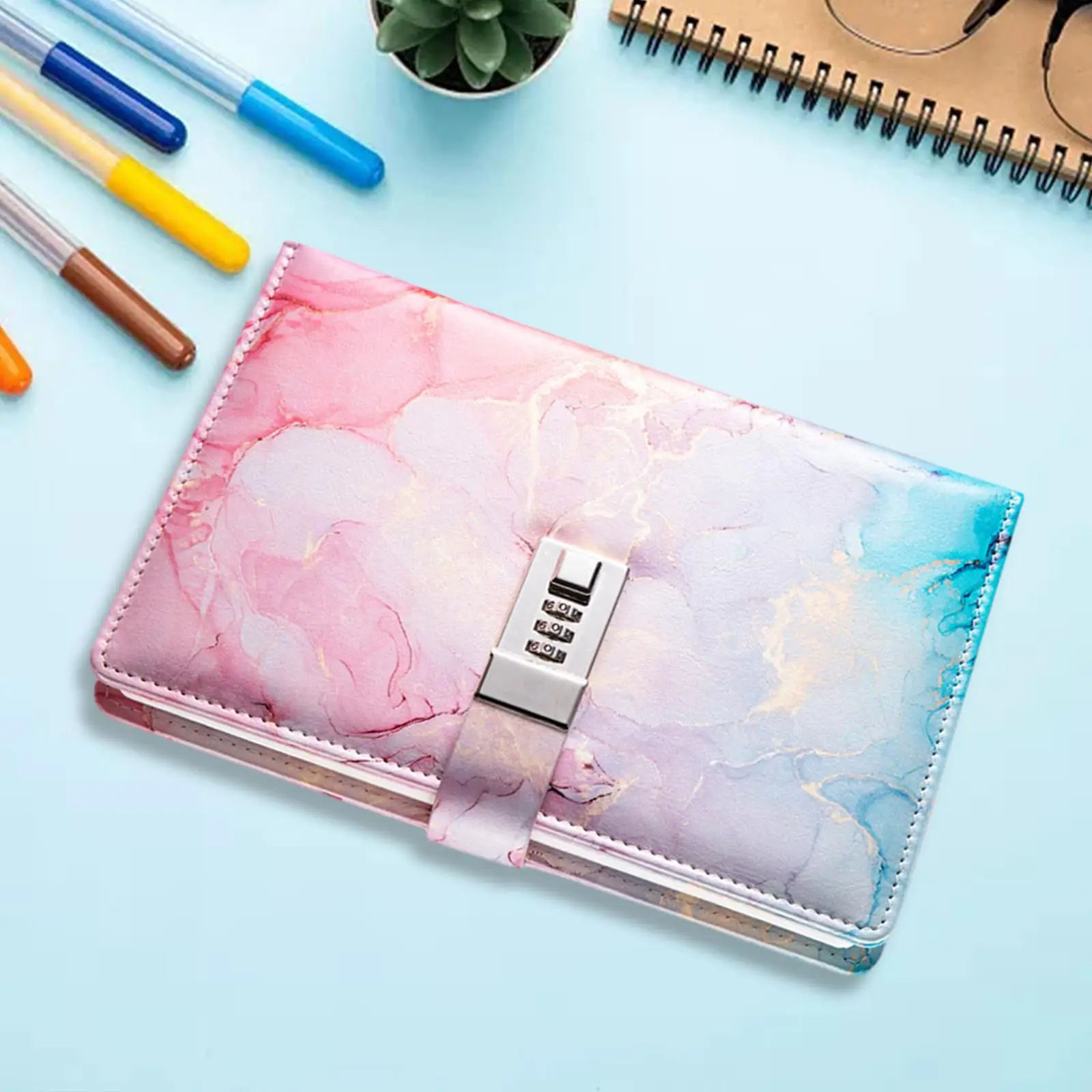 Zuxbolf Journal Intime Avec Cadenas A5 Cahier Journal 192