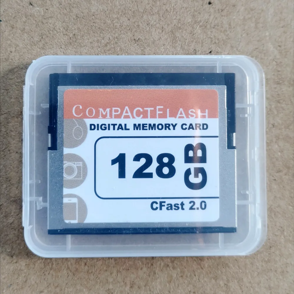 풀 HD 3D 4K 비디오 카메라용 오리지널 CFast 2.0 메모리 카드, 플래시 카드, MLC CFast 메모리 카드, 512GB, 256GB, 128GB, 64GB, 525 MB/s