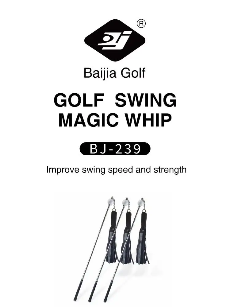 BAIJIAGolf Swing Trainer Golf Swing Training Ribbon Stick Golf