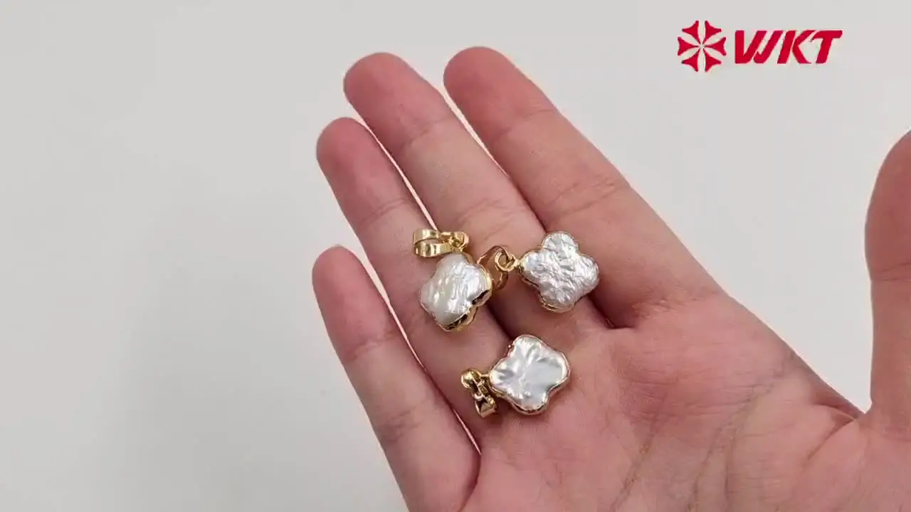 Подвески из натурального жемчуга WKT