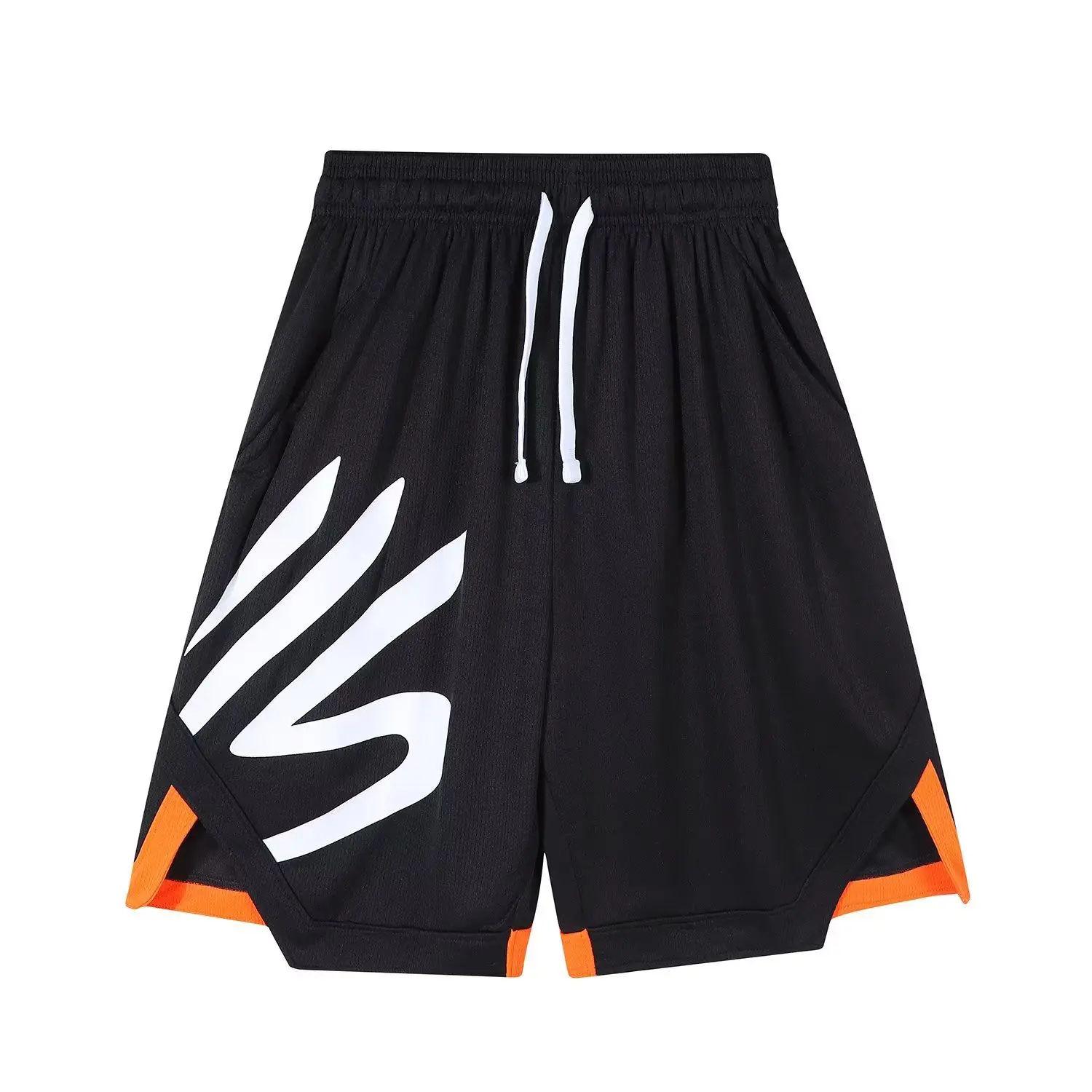 New American Basketball Pants Sports Shorts for Men's Summer Versatile Loose Dried Trend Fitness Running Pants