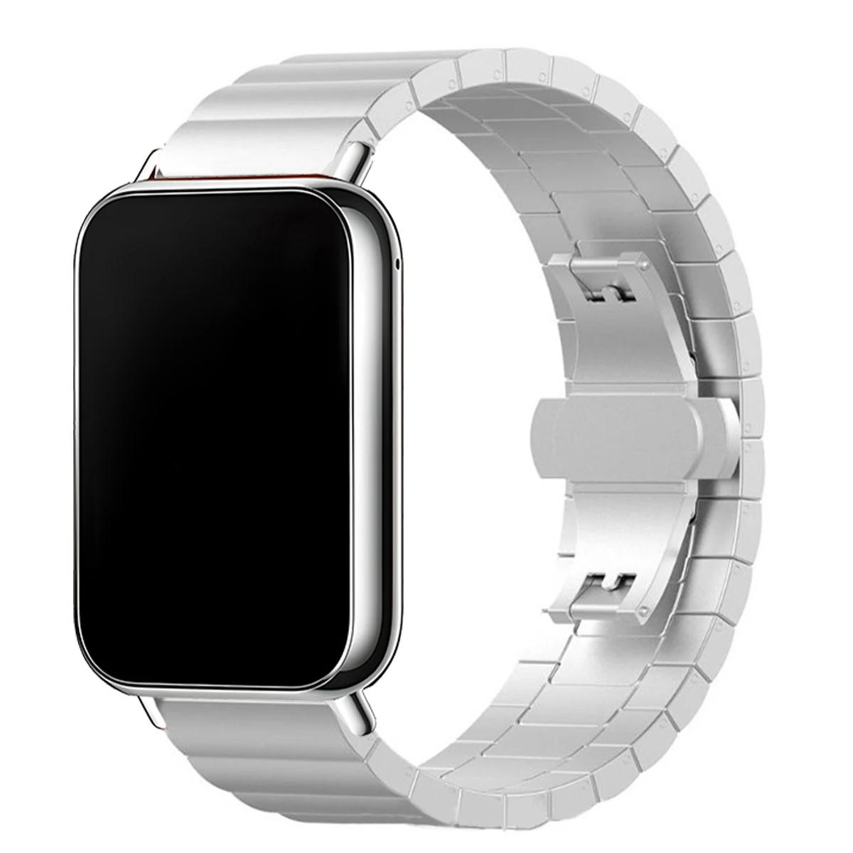 Stainless Steel Metal Bracelet Watchband - Premium Replaceable Business Strap