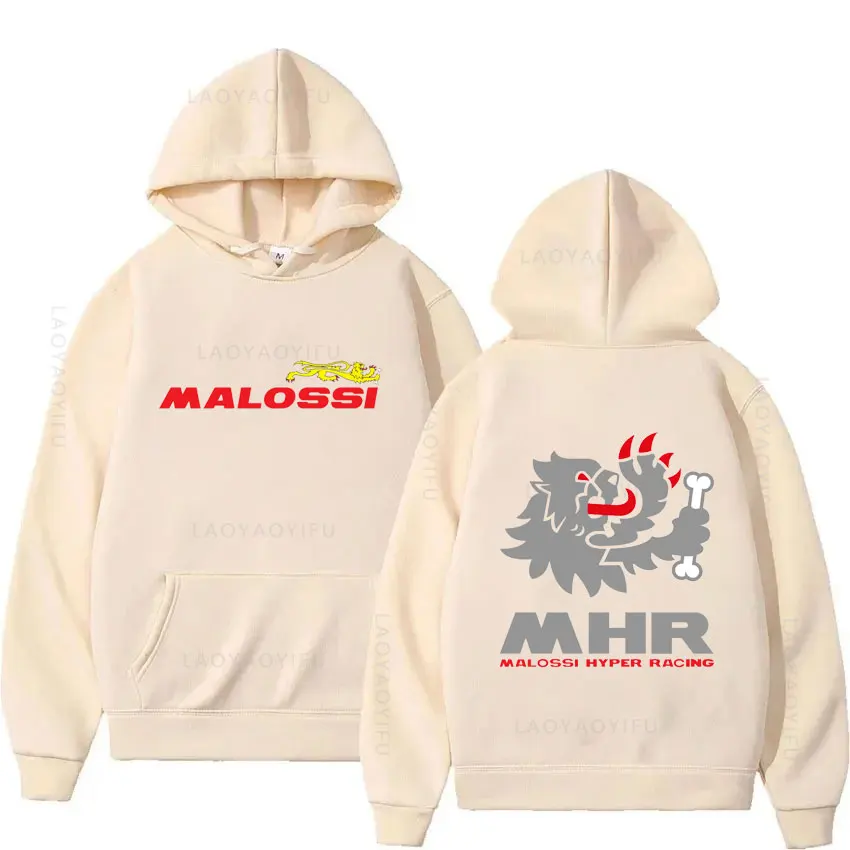 Malossi 테마 까마귀 남성 여성 운동복 인쇄 남여 streetwear 힙합 스타일 가을 겨울 패션 힙합 탑 의류 남성