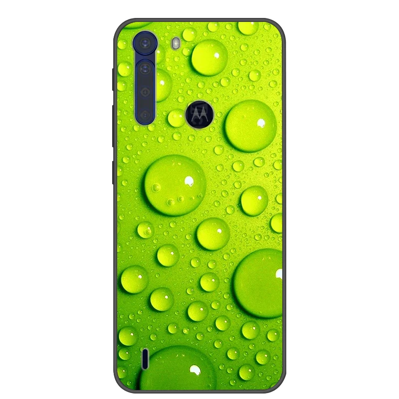 Fashionable Cool Soft Silicone Cover for Motorola One Fusion+ Phone