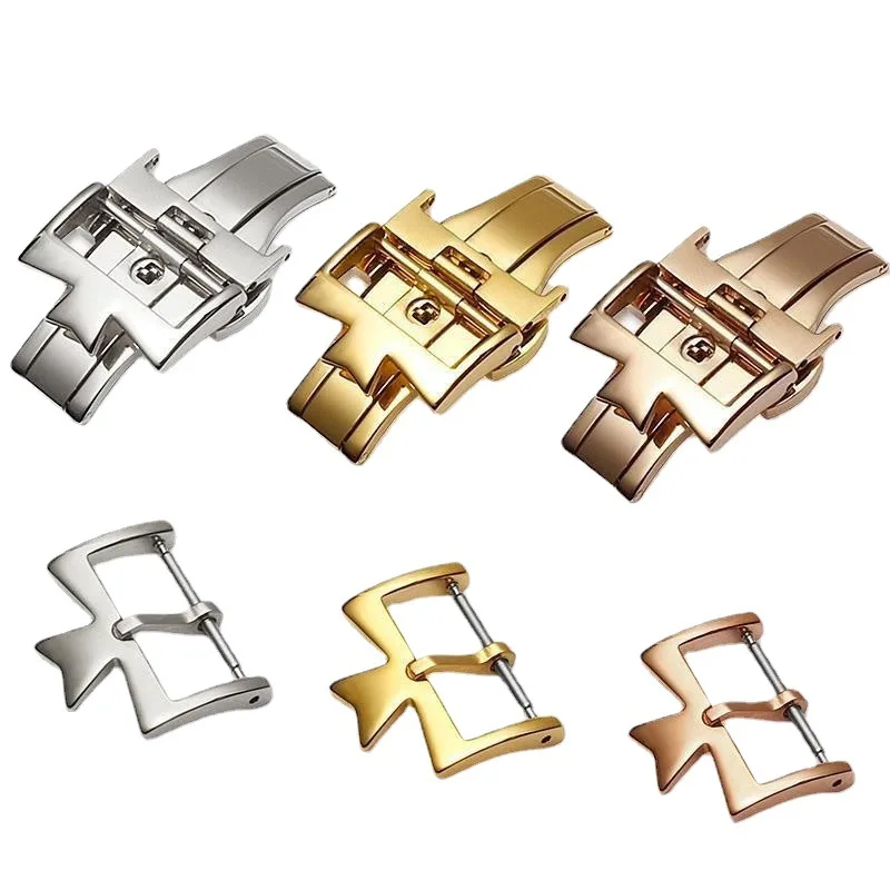 

Мужская пряжка для браслета из нержавеющей стали, 14/16/18/20 мм