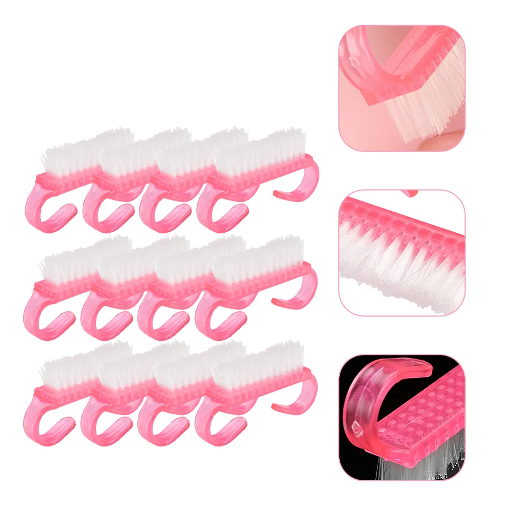 

12pcs Nylon Plastic Nail Hand Grip Fingernail Manicure Tools