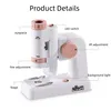 80-200X Handheld MINI Microscope with Base LED Biological Microscope Children Explore Science Tool Kid Present Microscope 6
