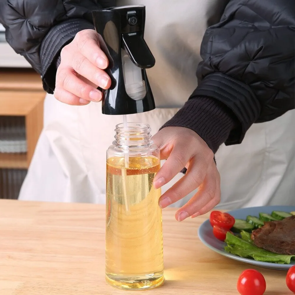 250ML Oil Sprayer Bottle Kitchen Cooking Olive Oil Dispenser Camping BBQ Sprayer Kitchen Baking Spray Bottle Vinegar