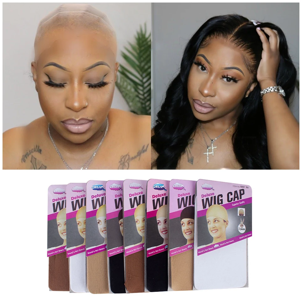 

1PCS High quality wig cap hair net for/weave cap for making a wig /full lace wig cap /wig accessories /wig making cap Free Size
