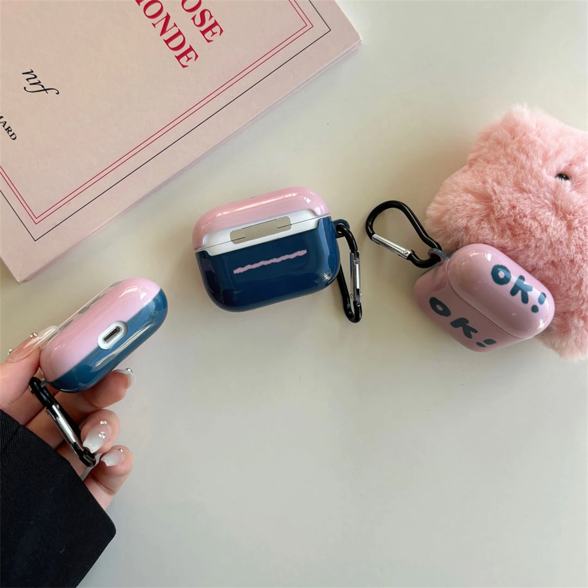 Minimalist OK! Word Case for AirPods