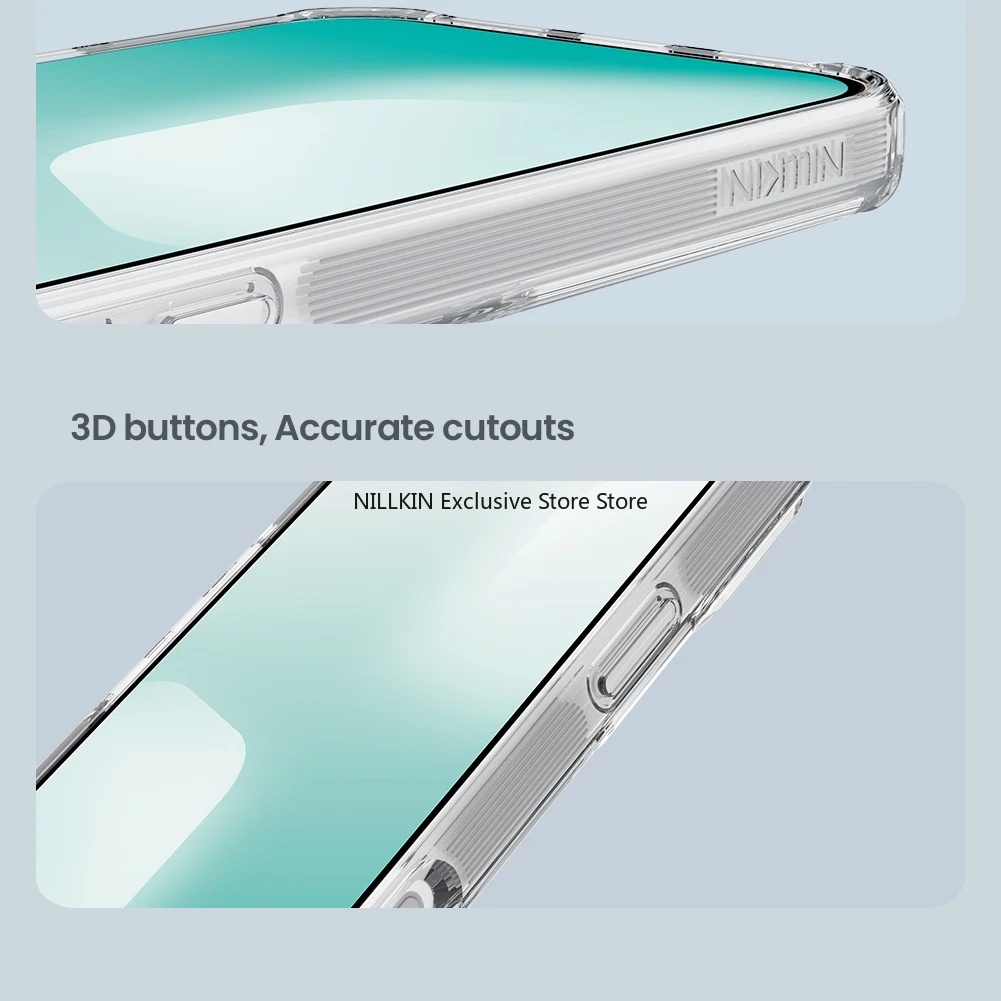 Transparent Minimalist Shockproof TPU Pro Phone Case by Nillkin