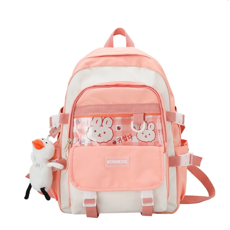 Backpack Japanese Anime Harajuku School Bag for Women Teenagers Rucksack