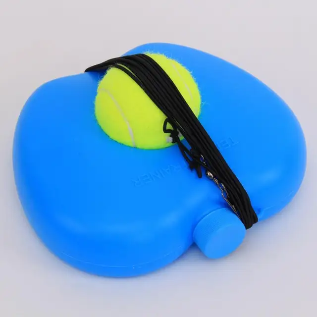 Tennis Trainer Rebound Ball Professional Tennis Trainer Bounce Ball Kit With Base Tennis Drills Equipment Lightweight Practice 4