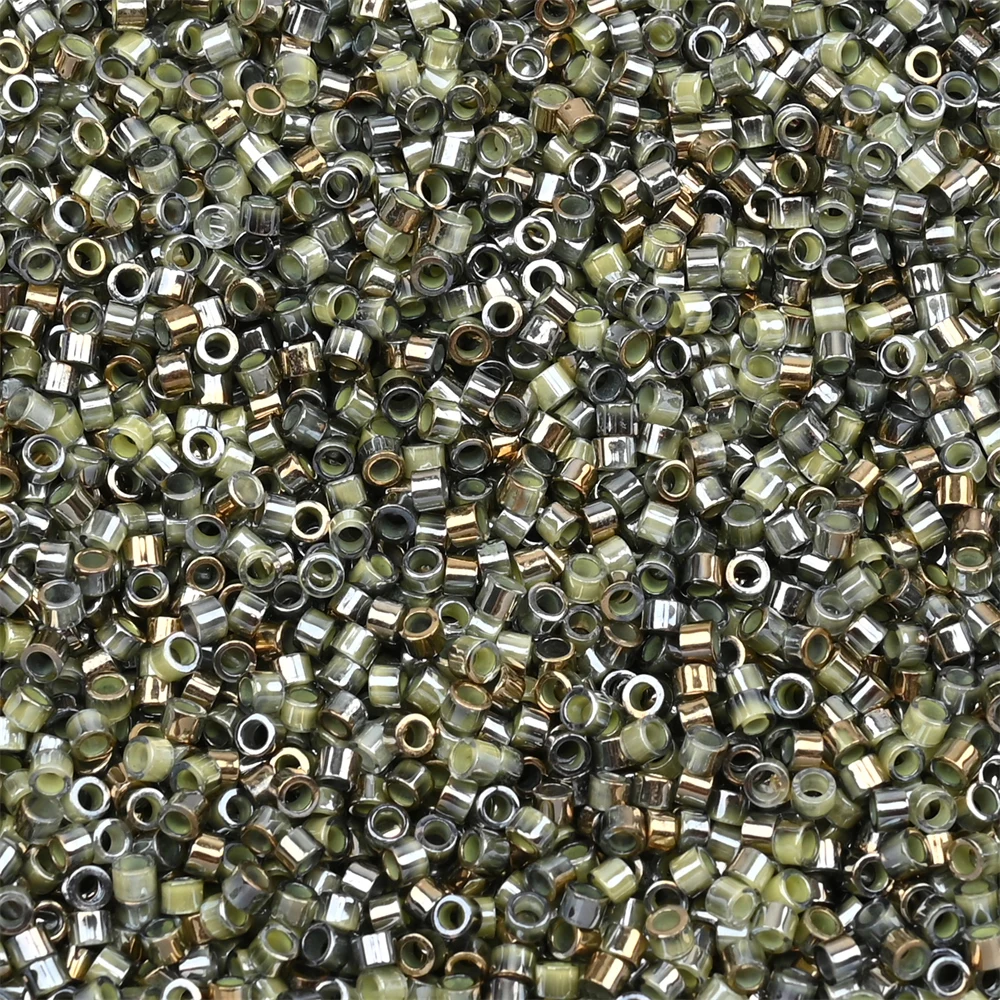 2,5 mm japanische antike Glasperlen, goldfarben plattiert, Mini-Perlen, handgefertigt, DIY-Halskette, Armband, Schmuck, Accessoires, Materialien – Detail 20